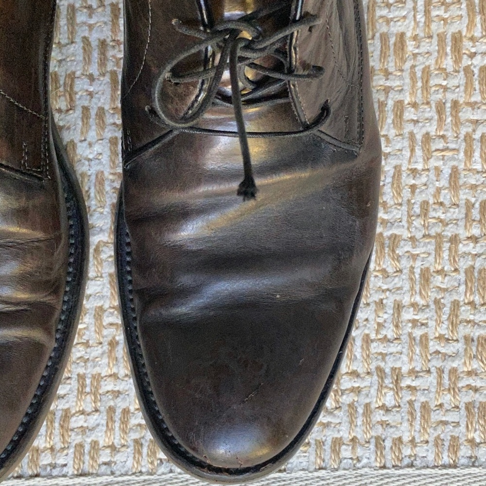 Hip Vince Leather Brunswick Chukka Boots - 8 - Picture 4 of 9